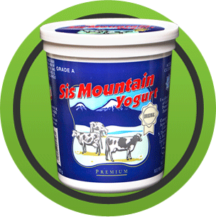 Sis Mountain Yogurt - Original Flavor (1/2-Gallon)